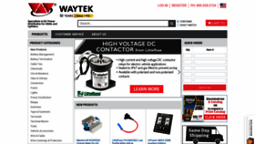What Waytekwire.com website looked like in 2021 (3 years ago)