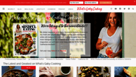 What Whatsgabycooking.com website looked like in 2021 (3 years ago)
