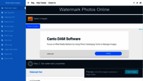 What Watermark-images.com website looked like in 2021 (3 years ago)