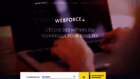 What Wf3.fr website looked like in 2021 (3 years ago)