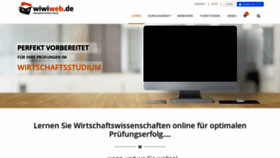 What Wiwiweb.de website looked like in 2021 (3 years ago)