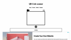 What Webqr.com website looked like in 2021 (3 years ago)