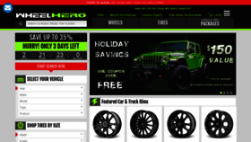 What Wheelhero.com website looked like in 2021 (3 years ago)