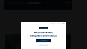 What Wetteronline.ch website looked like in 2021 (3 years ago)