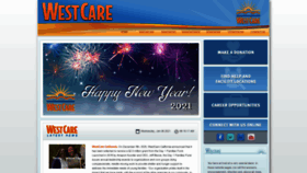 What Westcare.com website looked like in 2021 (3 years ago)