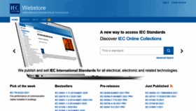 What Webstore.iec.ch website looked like in 2021 (3 years ago)
