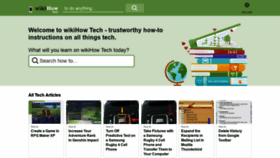 What Wikihow.tech website looked like in 2021 (3 years ago)