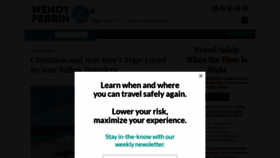 What Wendyperrin.com website looked like in 2021 (4 years ago)