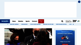 What Whas11.com website looked like in 2021 (3 years ago)