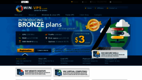 What Win-vps.com website looked like in 2021 (3 years ago)