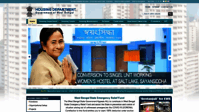 What Wbhousing.gov.in website looked like in 2021 (3 years ago)
