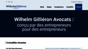 What Wg-avocats.ch website looked like in 2021 (3 years ago)