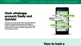What Whatsapp-sharing.com website looked like in 2021 (3 years ago)