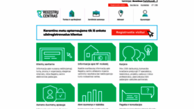 What W2.registrucentras.lt website looked like in 2021 (3 years ago)
