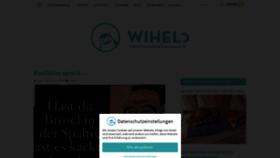 What Wihel.de website looked like in 2021 (3 years ago)
