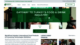 What Worldfood-istanbul.com website looked like in 2021 (3 years ago)