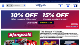 What Whsmith.co.uk website looked like in 2021 (3 years ago)
