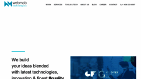What Webmobtech.com website looked like in 2021 (3 years ago)