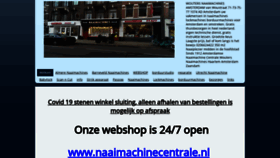 What Woutersnaaimachines.nl website looked like in 2021 (3 years ago)