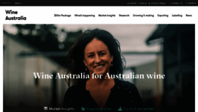 What Wineaustralia.com website looked like in 2021 (3 years ago)