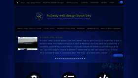 What Webdesignbyronbay.com website looked like in 2021 (3 years ago)