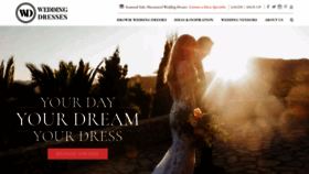 What Weddingdresses.com website looked like in 2021 (3 years ago)