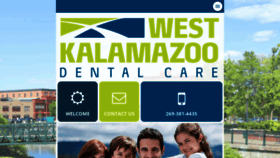 What Westkalamazoodentalcare.com website looked like in 2021 (3 years ago)