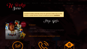 What Wrozkasara.pl website looked like in 2021 (3 years ago)