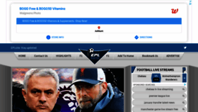 What Ww11.eplsite.football website looked like in 2021 (3 years ago)