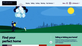 What Winkworth.co.uk website looked like in 2021 (3 years ago)