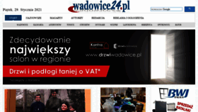 What Wadowice24.pl website looked like in 2021 (3 years ago)