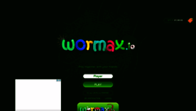 What Wormax.io website looked like in 2021 (3 years ago)
