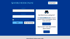What Worldbookonline.com website looked like in 2021 (3 years ago)