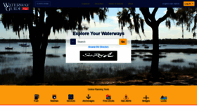 What Waterwayguide.com website looked like in 2021 (3 years ago)