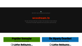 What Wcostream.tv website looked like in 2021 (5 years ago)