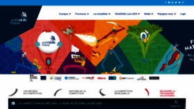 What Worldskills-france.org website looked like in 2021 (3 years ago)
