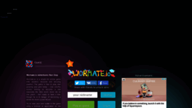 What Wormate.io website looked like in 2021 (3 years ago)