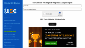 What Websiteseochecker.com website looked like in 2021 (4 years ago)
