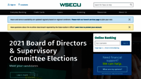 What Wsecu.org website looked like in 2021 (3 years ago)