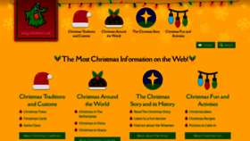 What Whychristmas.com website looked like in 2021 (3 years ago)