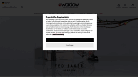 What Wardow.com website looked like in 2021 (3 years ago)
