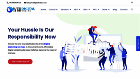 What Webdigitalonline.com website looked like in 2021 (3 years ago)
