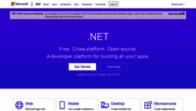 What Windows.net website looked like in 2021 (3 years ago)