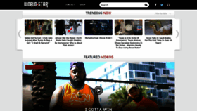 What Worldstarhiphop.com website looked like in 2021 (3 years ago)