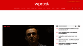 What Wprost.pl website looked like in 2021 (3 years ago)