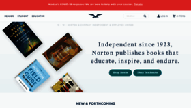 What Wwnorton.com website looked like in 2021 (3 years ago)