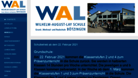 What Wal-boetzingen.de website looked like in 2021 (3 years ago)