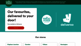 What Wholefoodsmarket.co.uk website looked like in 2021 (3 years ago)