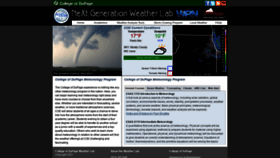 What Weather.cod.edu website looked like in 2021 (3 years ago)