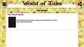 What Worldoftales.com website looked like in 2021 (3 years ago)